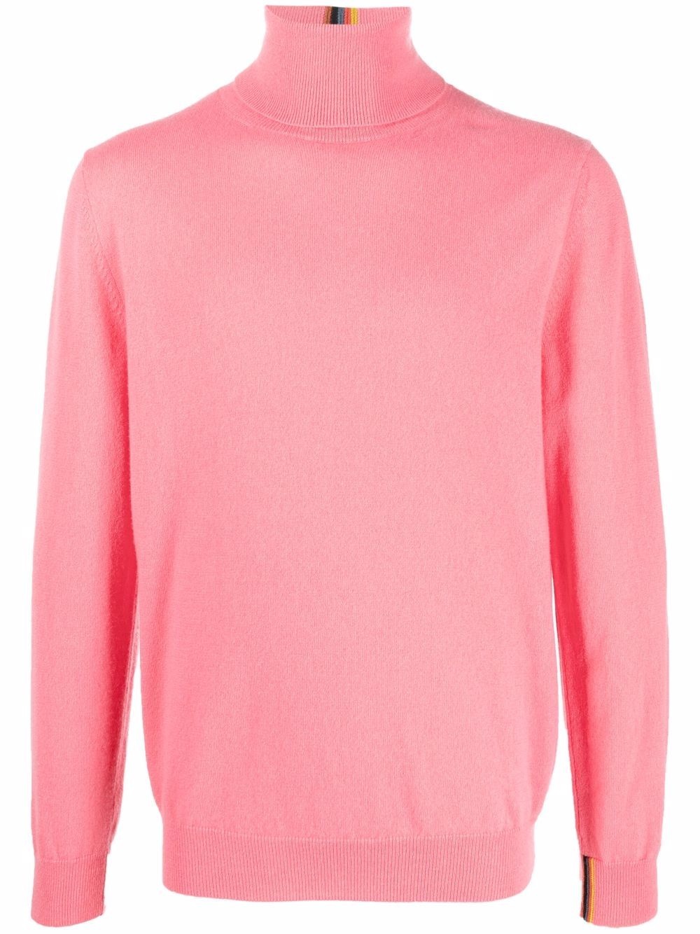 roll-neck cashmere jumper - 1