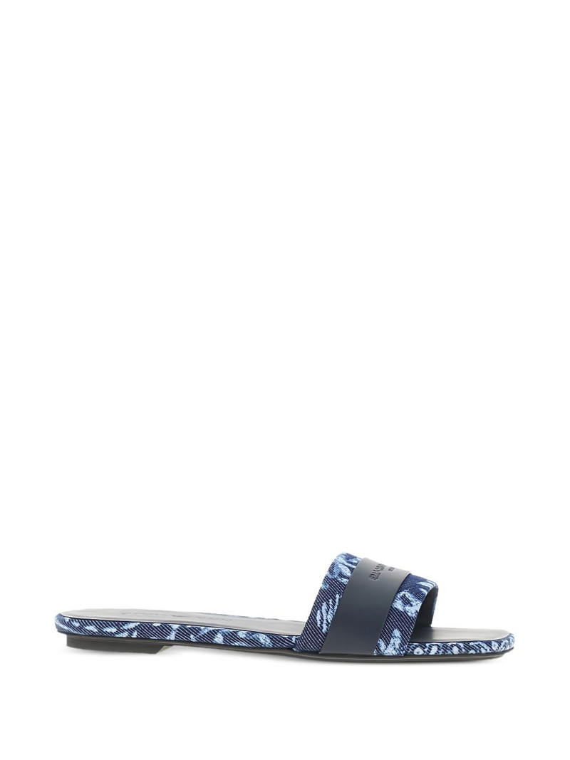 bandana-print sandals 1