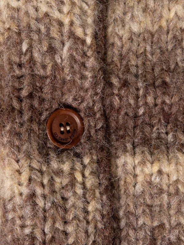 Nudie Jeans Brown Kent Cardigan