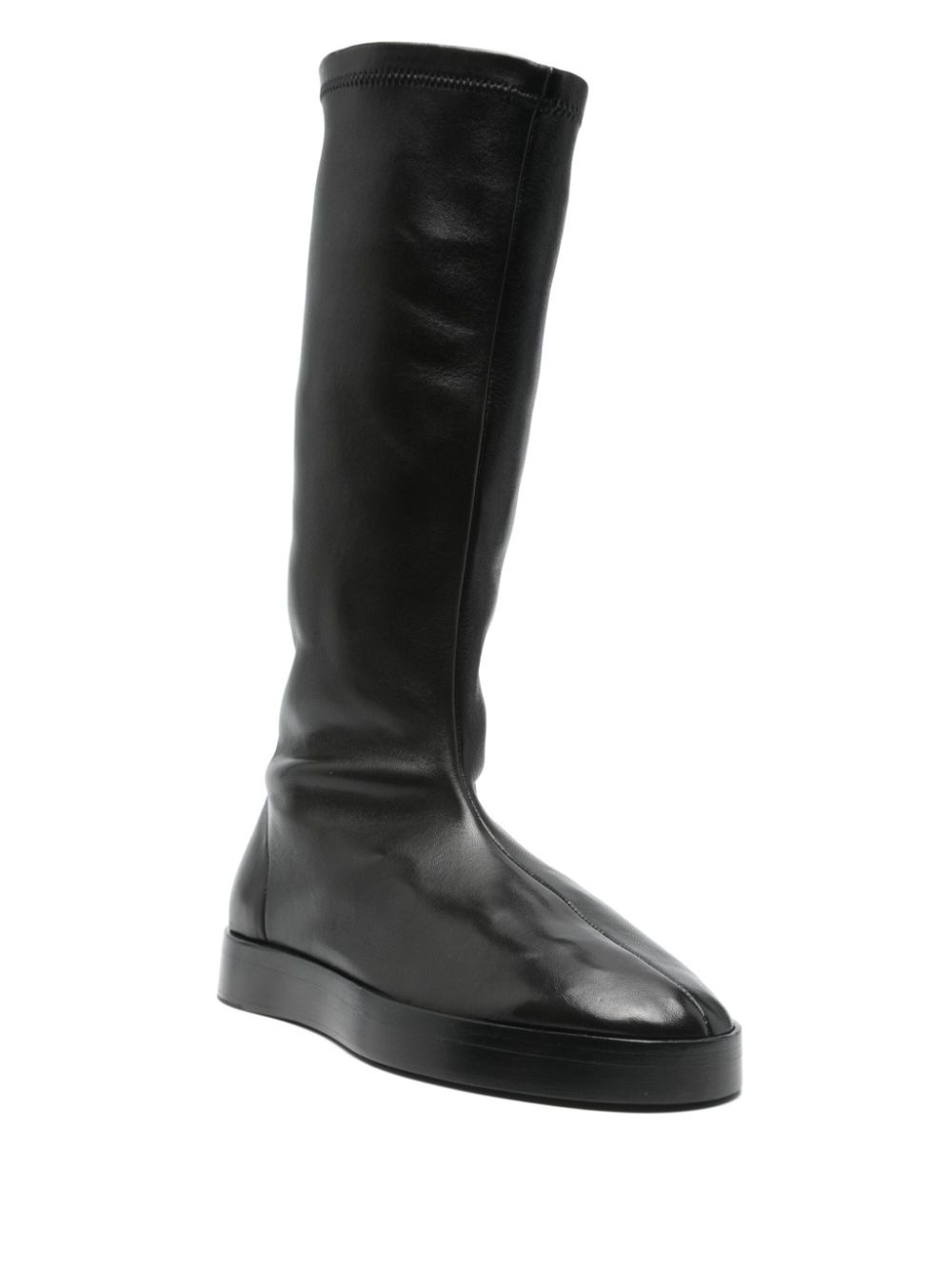 leather boots - 2