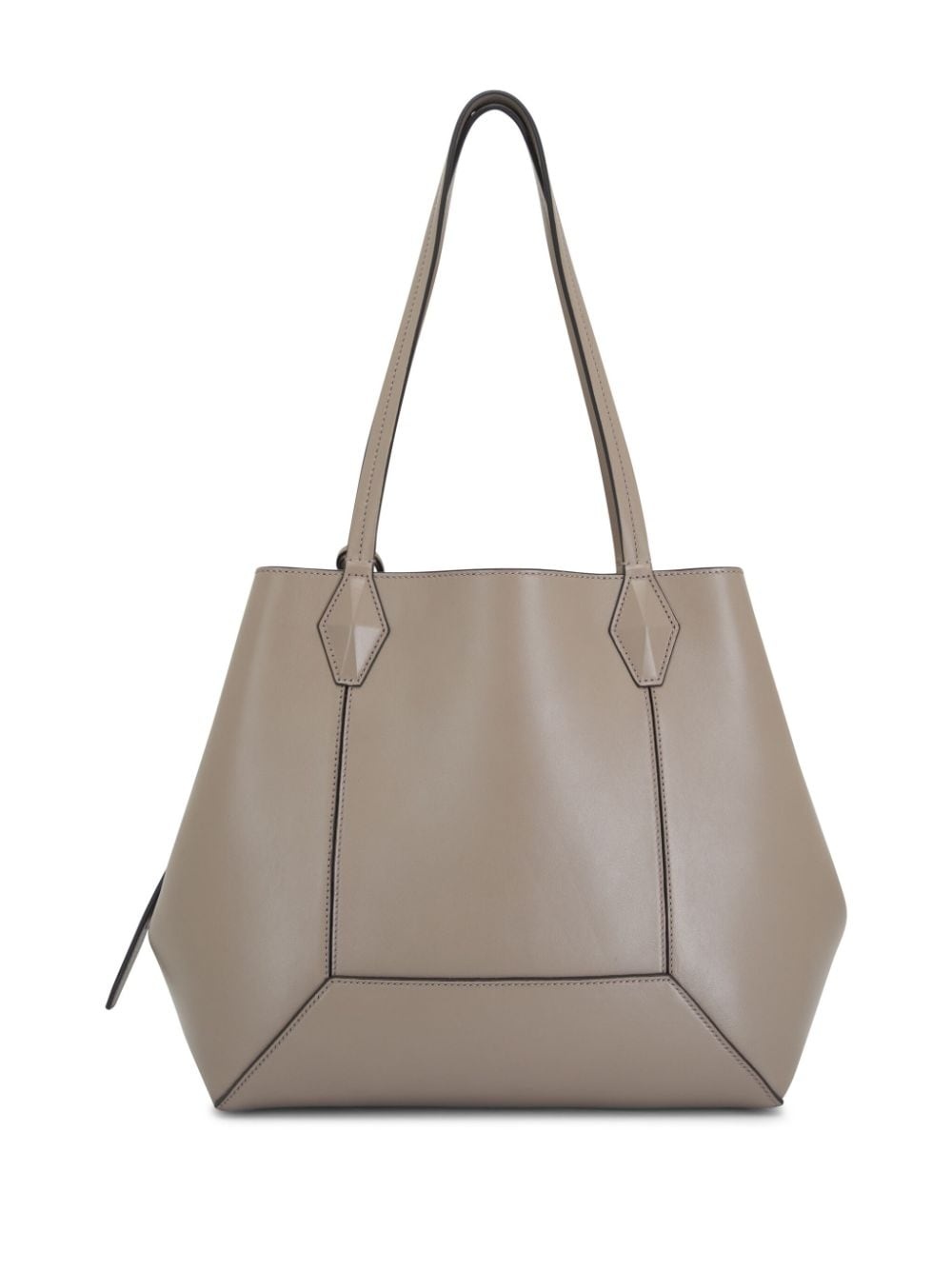 Diamond leather tote bag - 2