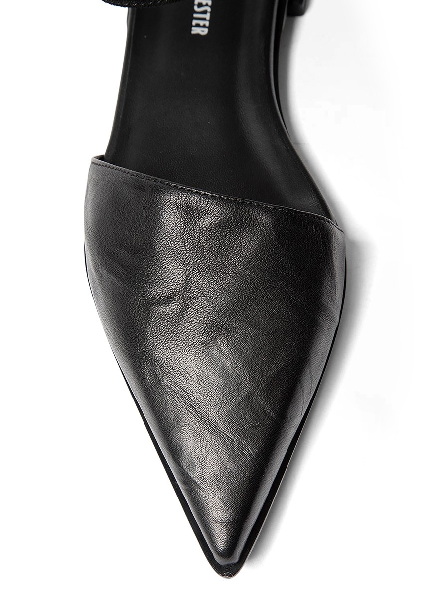 Ann Demeulemeester Barb Flat Mules | 24s | REVERSIBLE