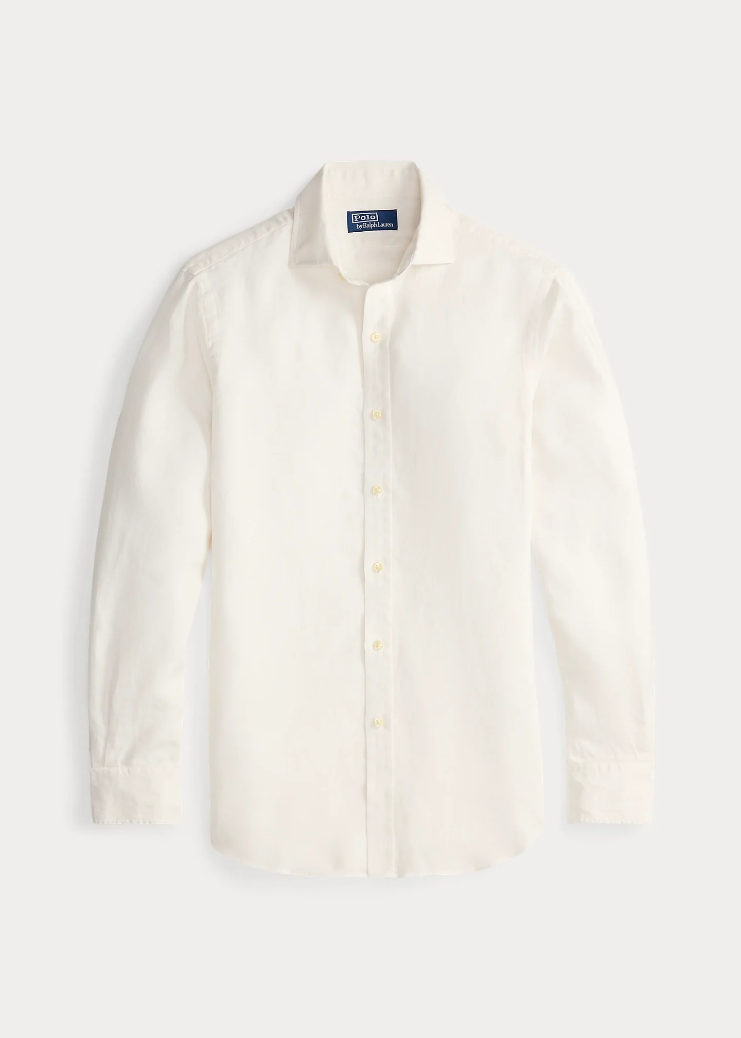Classic Fit Slub Linen Shirt - 1