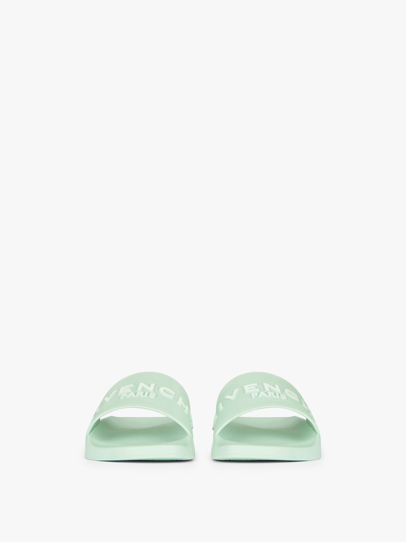 SLIDE FLAT SANDALS IN RUBBER 2