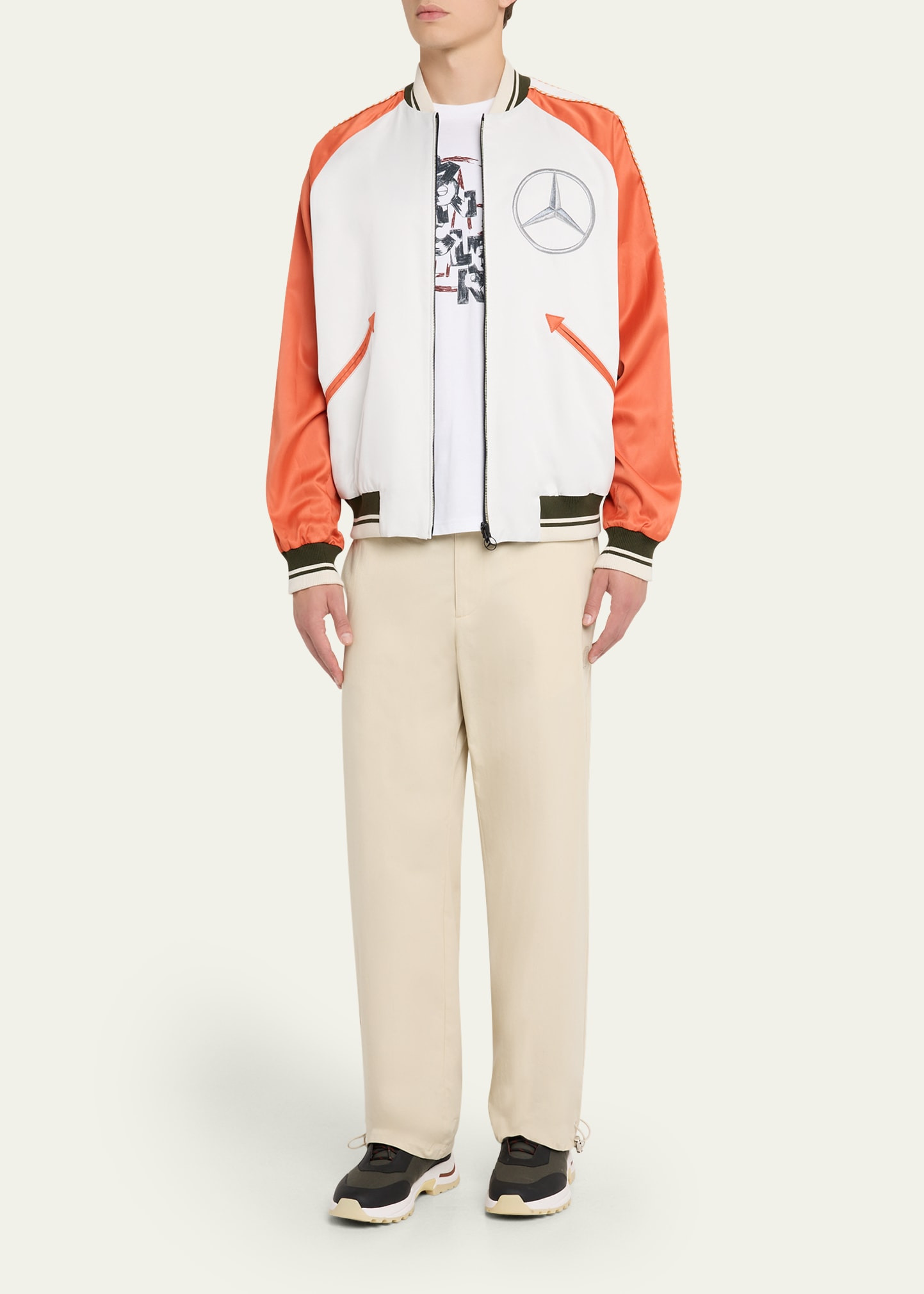 x Mercedes-Benz by NIGO Men's Satet Bomber Jacket - 2