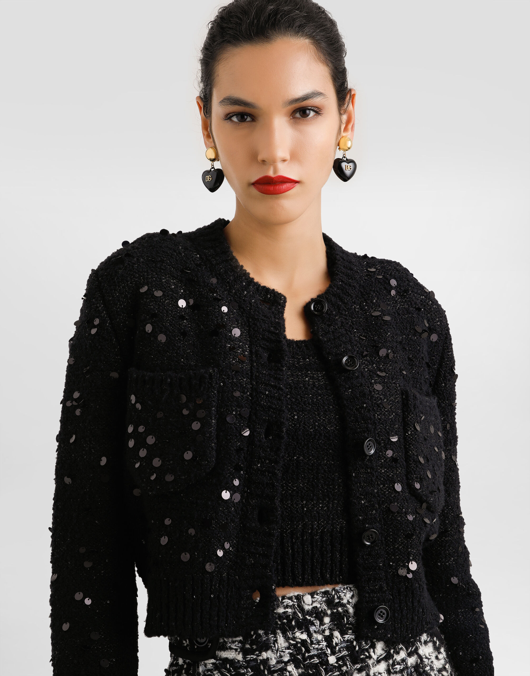 Wool blend cardigan - 4
