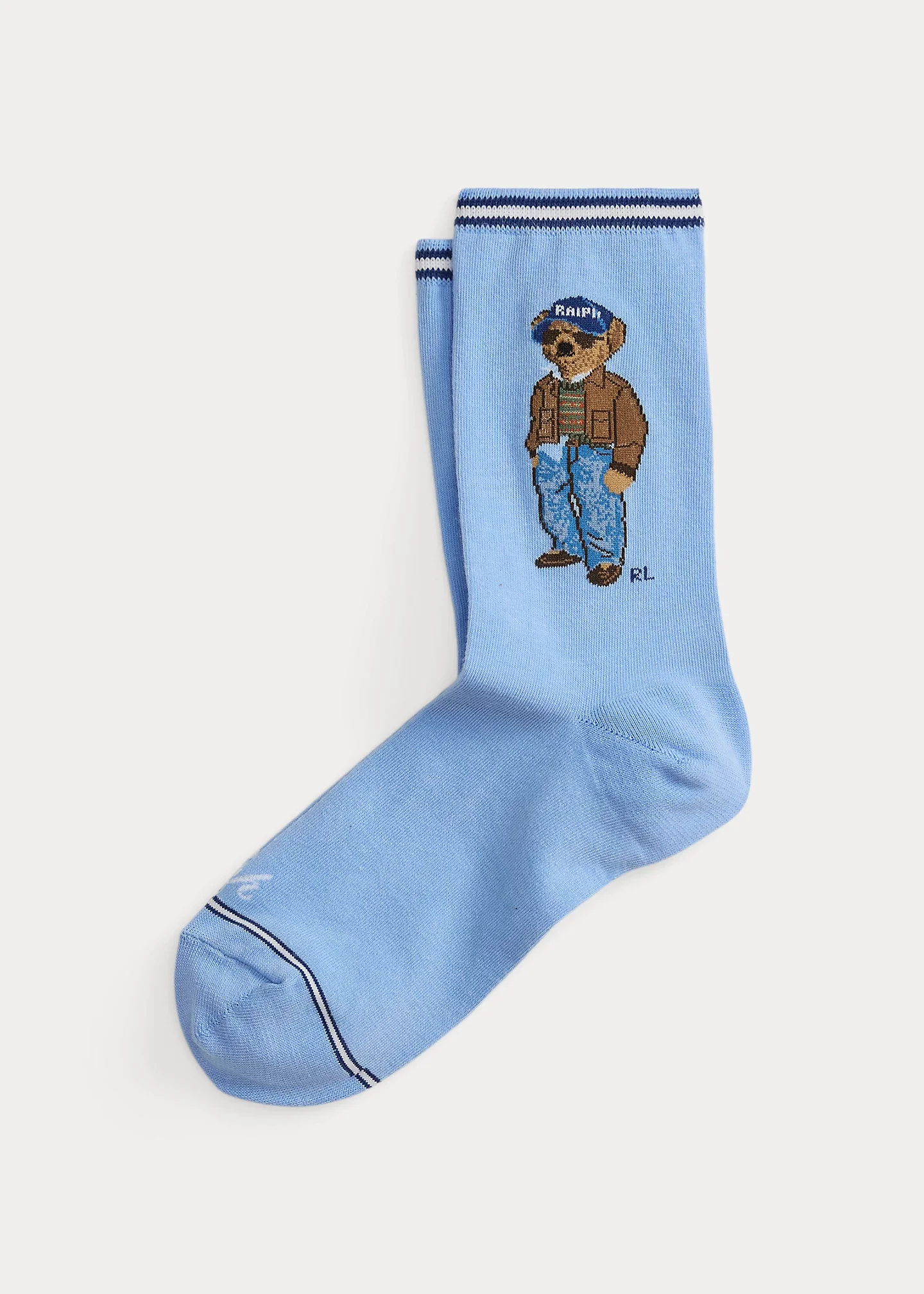 Polo Bear Crew Socks - 1