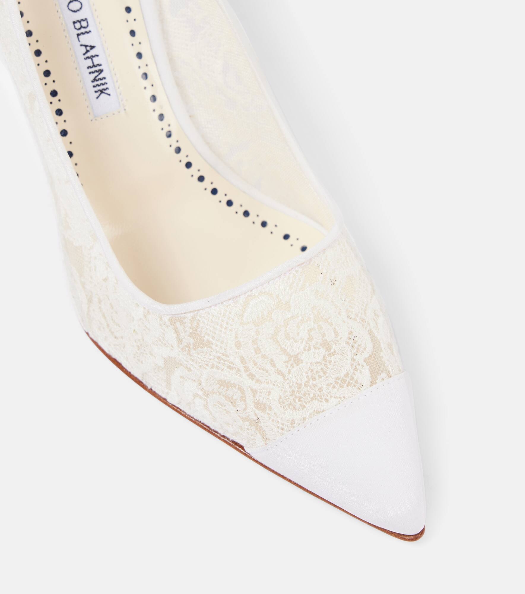 Sololaria 90 floral lace pumps - 6