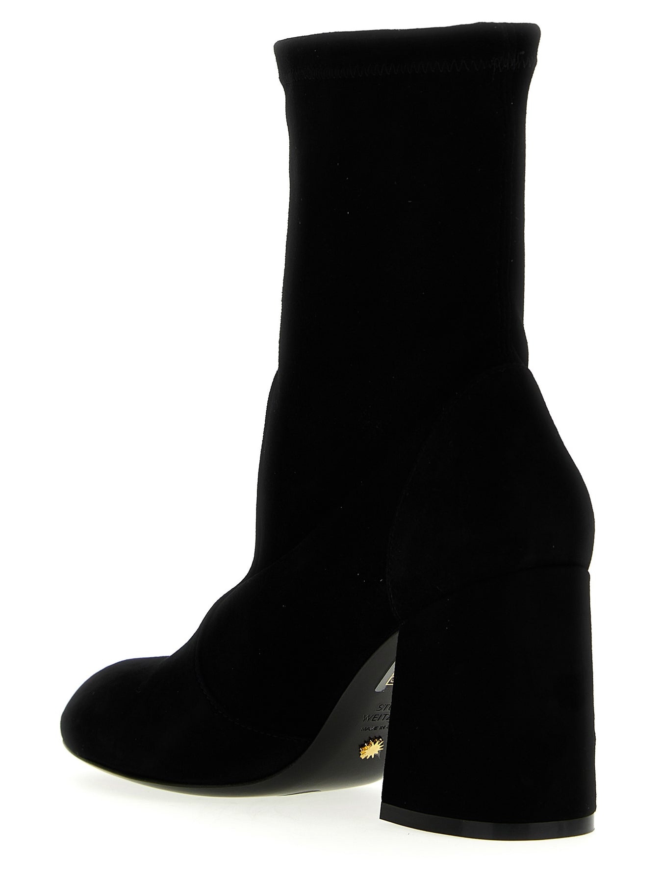 STUART WEITZMAN フレアフロックストレッチフツ SF414SUS BLK STUART WEITZMAN フレアフロックストレッチフツ SF414SUS BLK