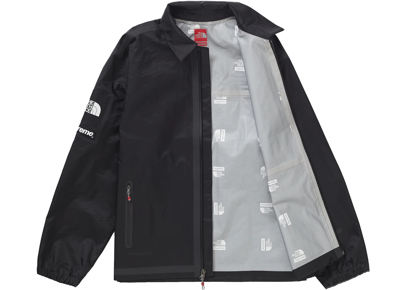 Supreme The North Face Summit Series Outer Tape Seam Coaches Jacket Black - 2