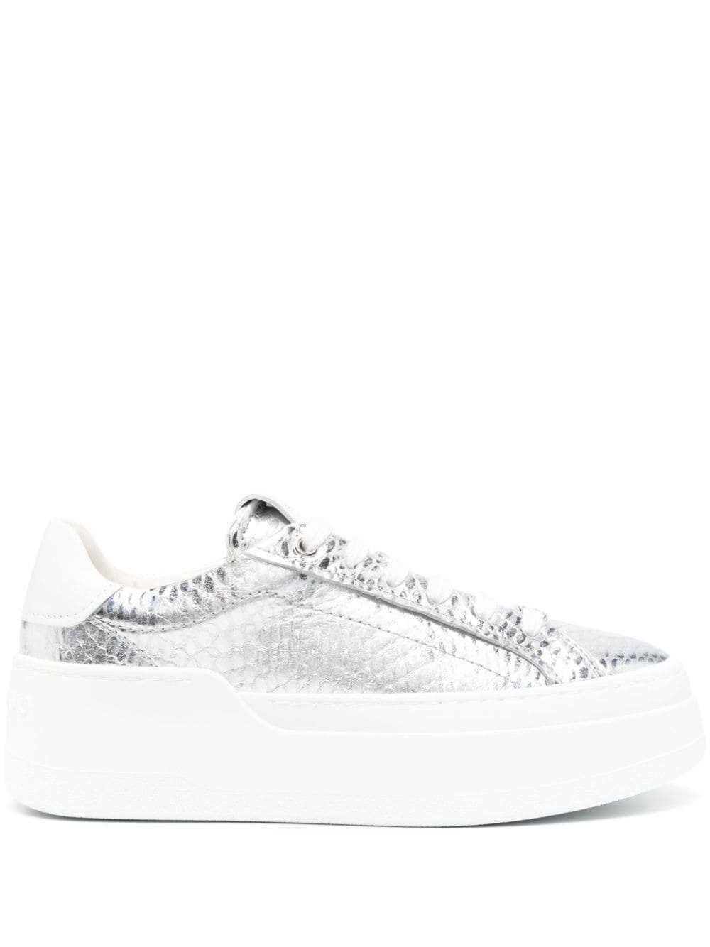 Wedge metallic plaftorm sneakers - 1