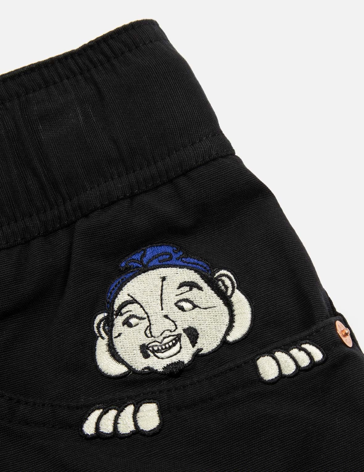 HIDE-AND-SEEK GODHEAD AND SEAGULL EMBROIDERY LOOSE FIT JOGGERS - 7