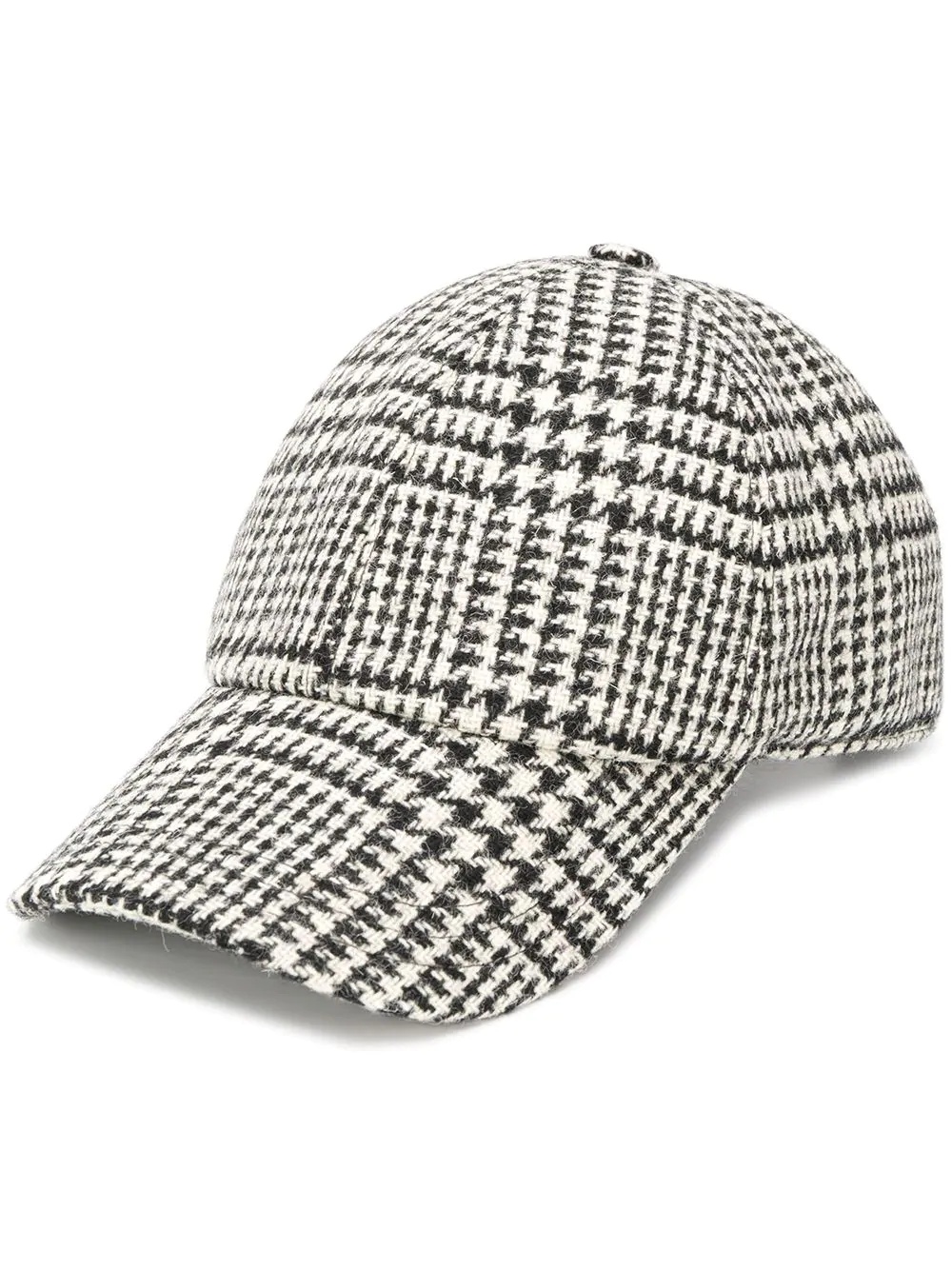 houndstooth baseball cap - 1