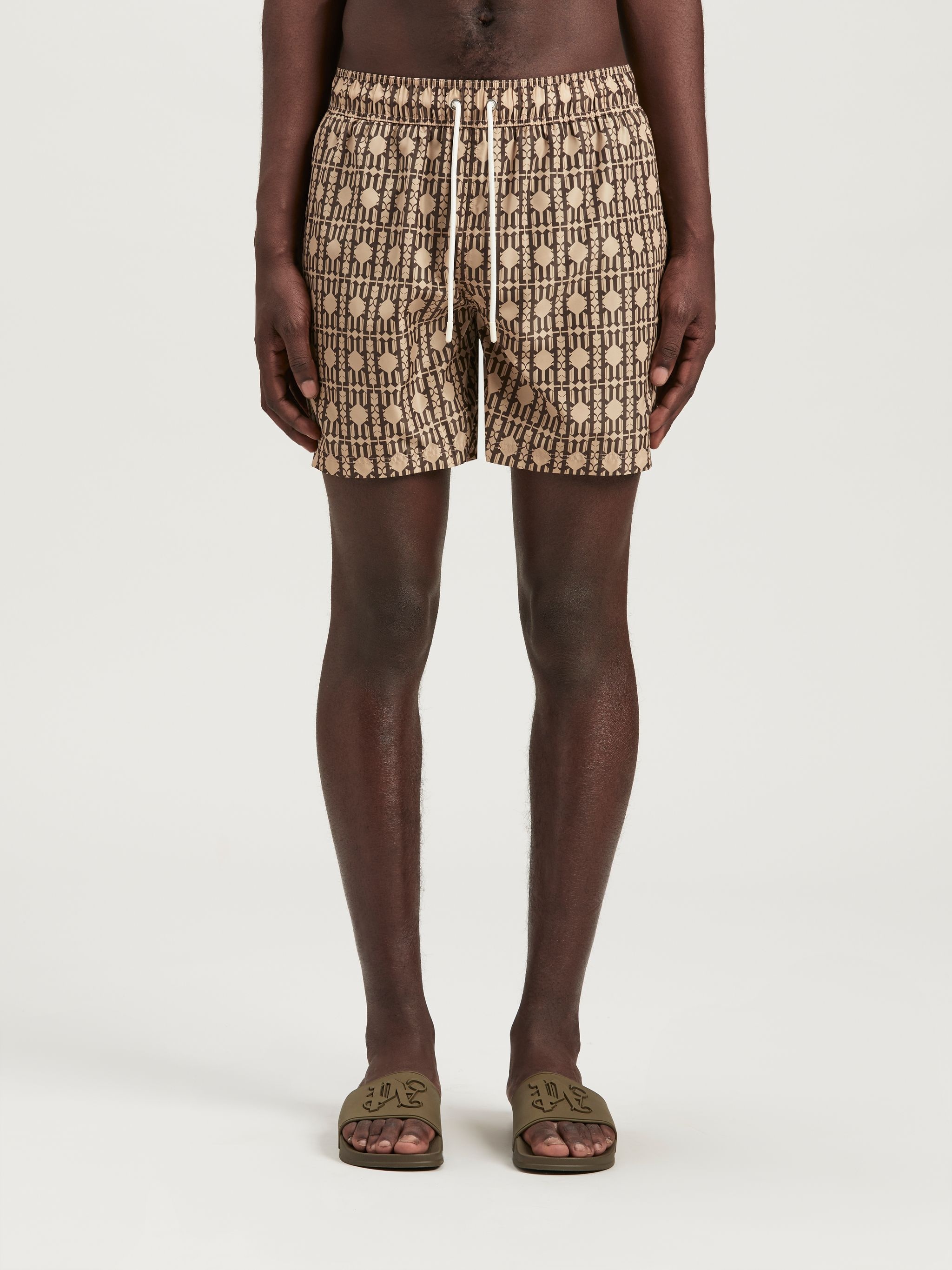 Allover Monogram Swimshorts - 3