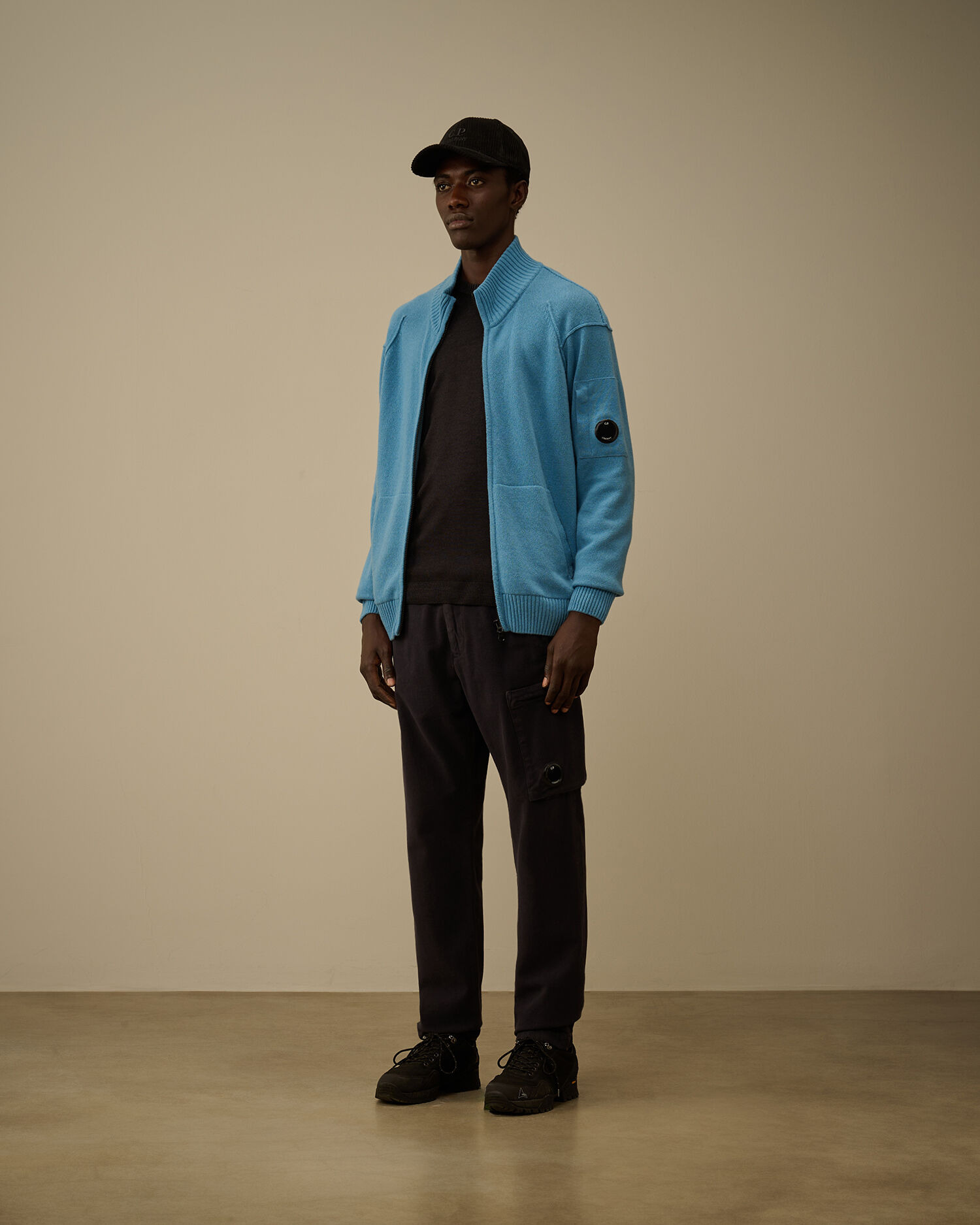Lambswool GRS Full Zip Sweater - 2