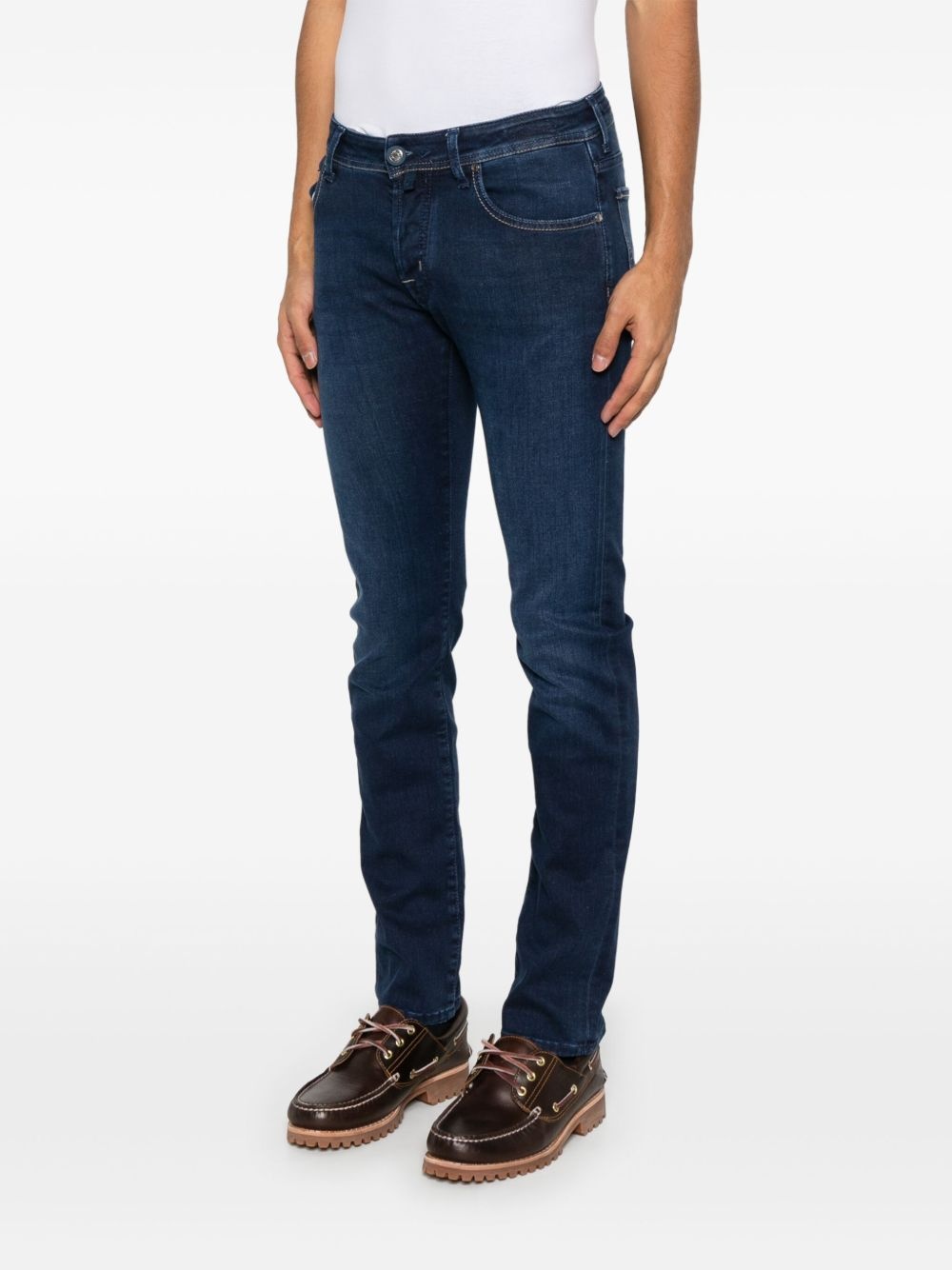 JACOB COHEN - Jacob Cohen Men Super Slim Fit Denim Jeans - 3