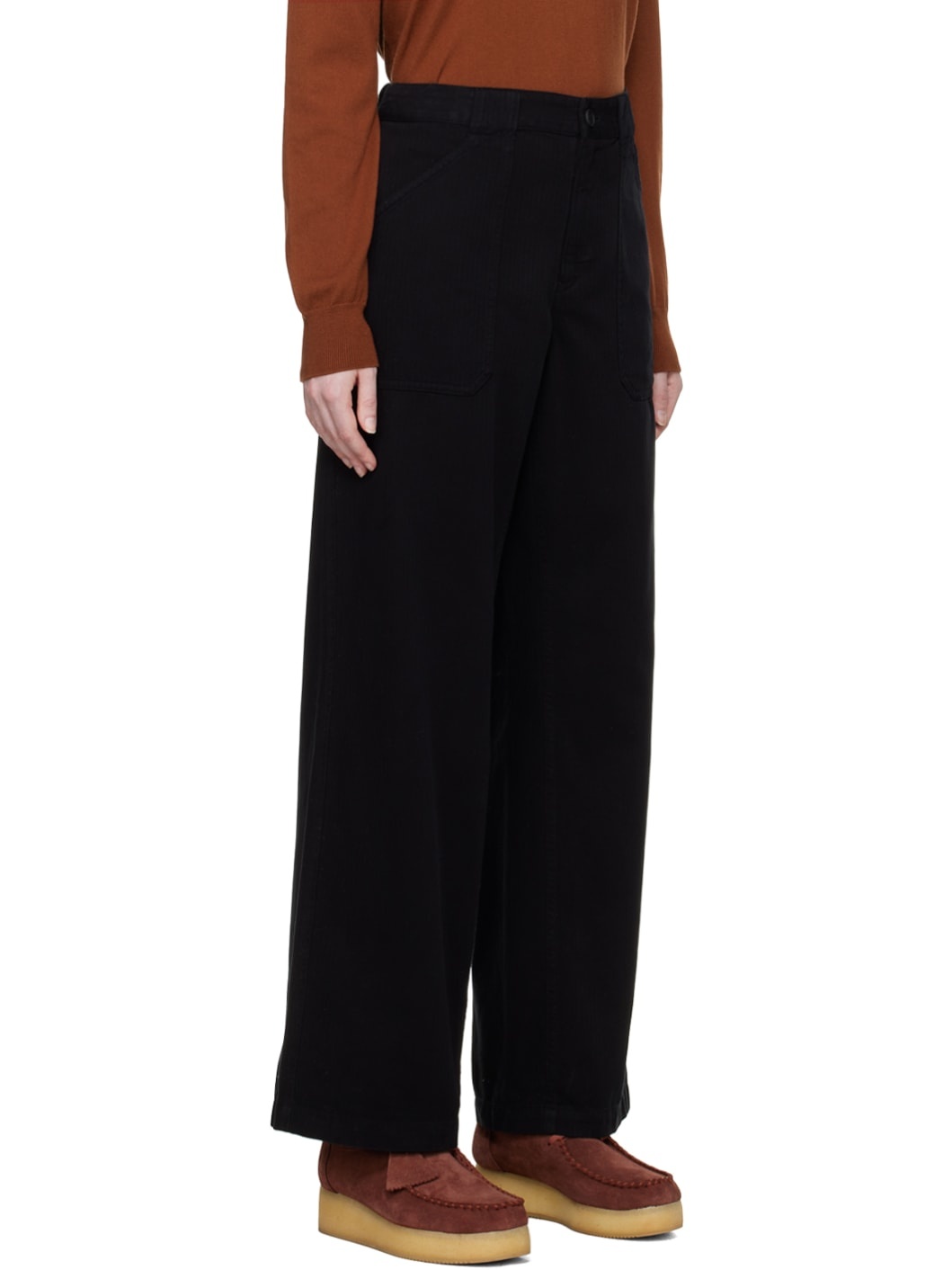 Black Sidney Trousers - 2