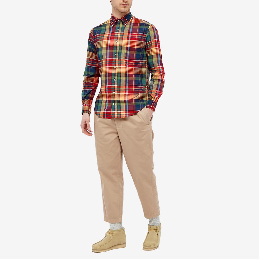 Gitman Vintage Button Down Archive Madras Shirt - 6