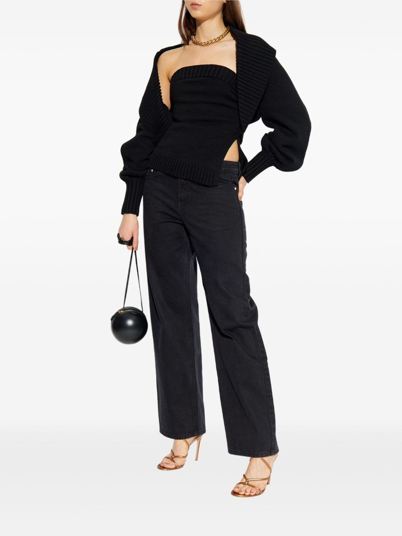 Cult Gaia COREY balloon-sleeve cardigan outlook