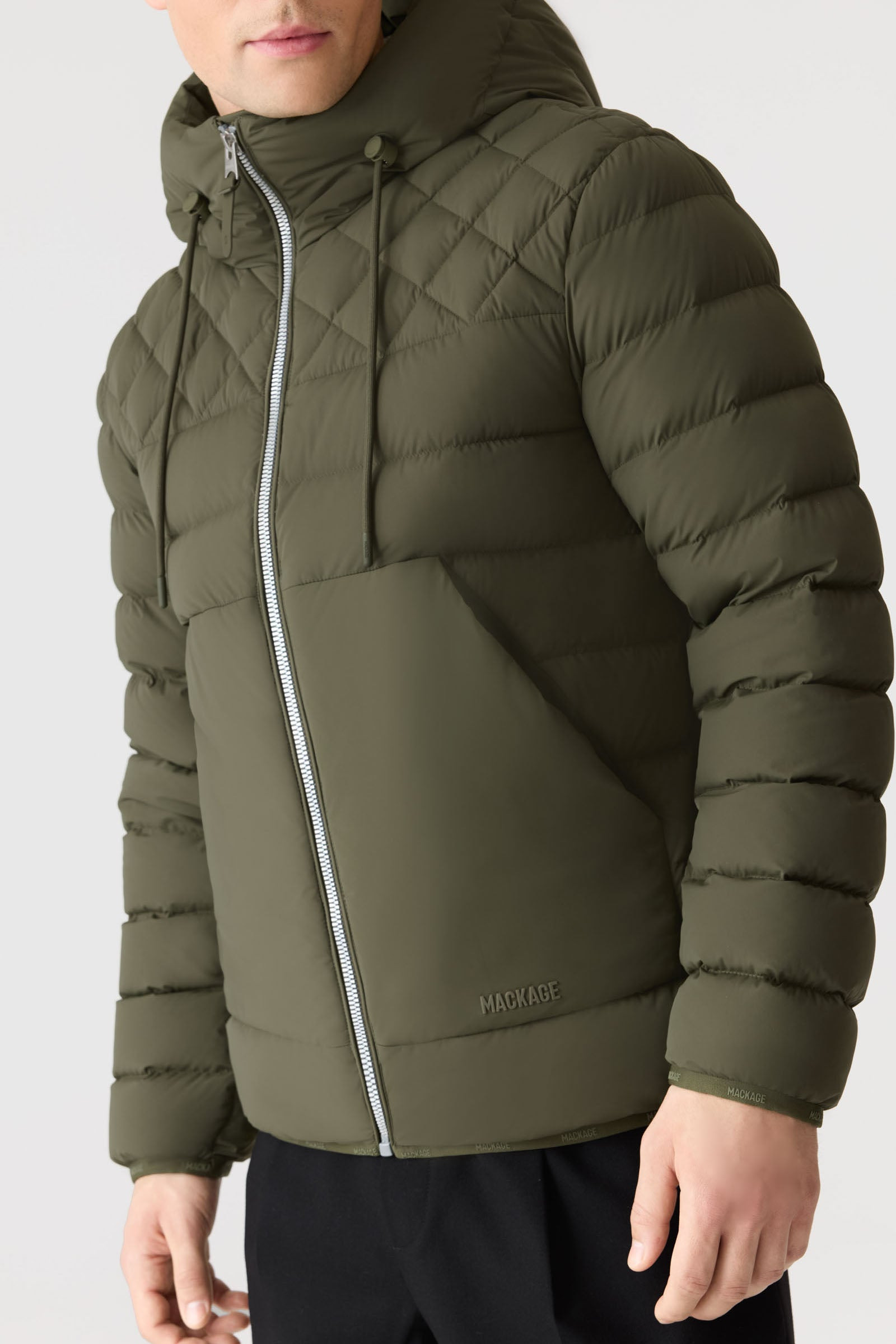 BERGEN Quilted Down Hooded Jacket - 5