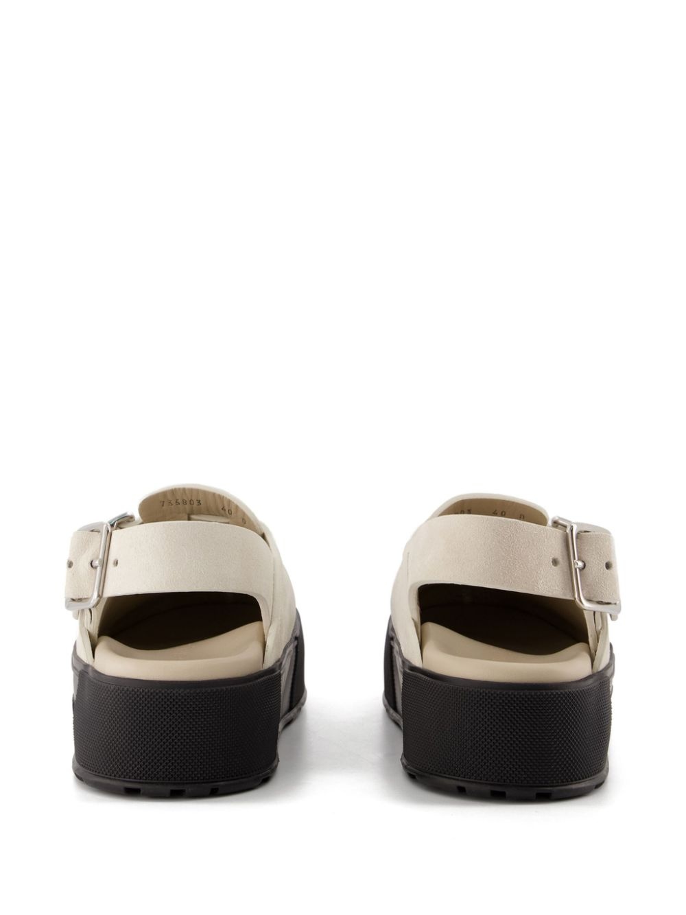 side buckle-fastening detail sandals - 3