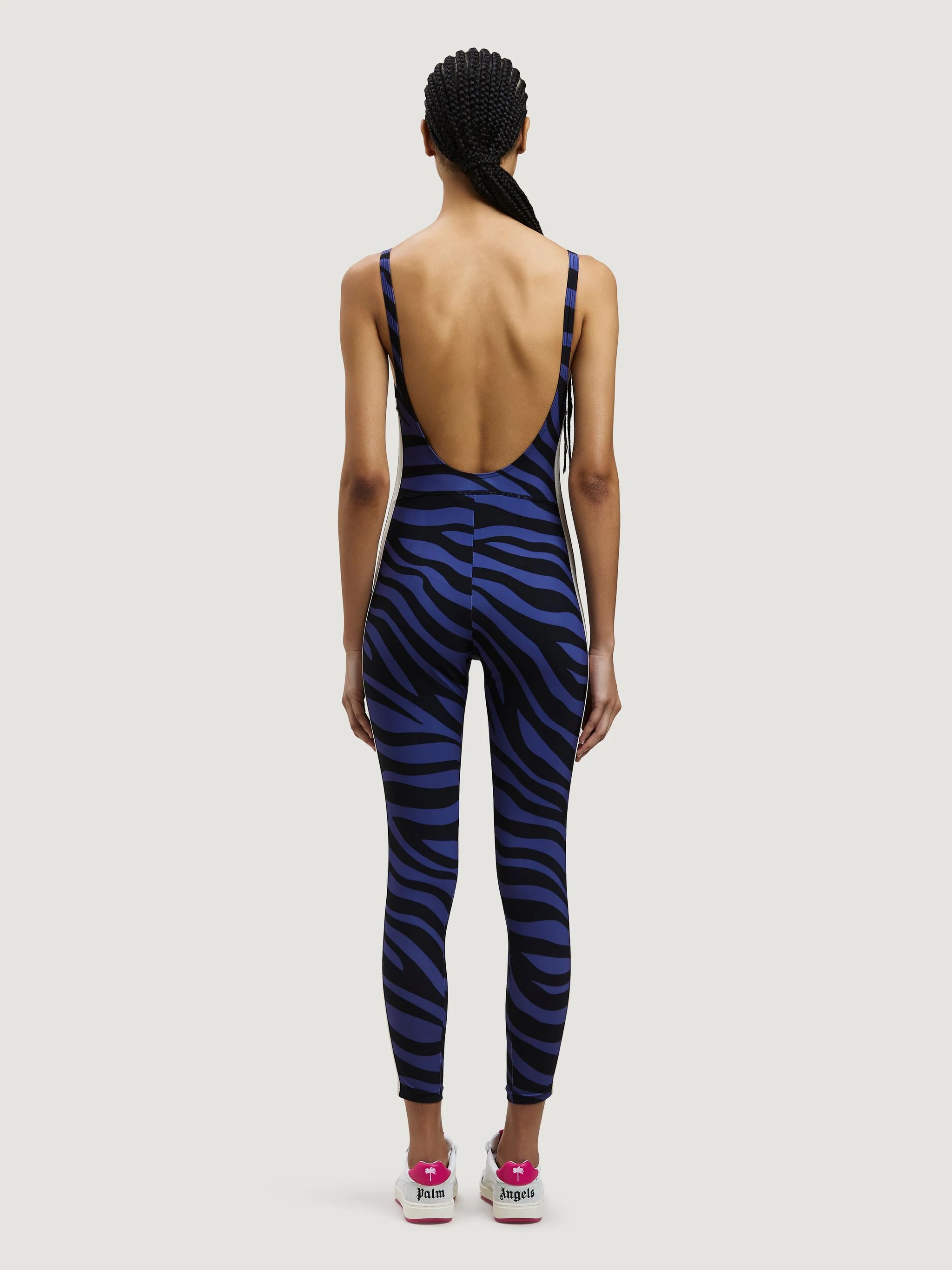 ZEBRA PRINT TRAINING JUMPSUIT - 5