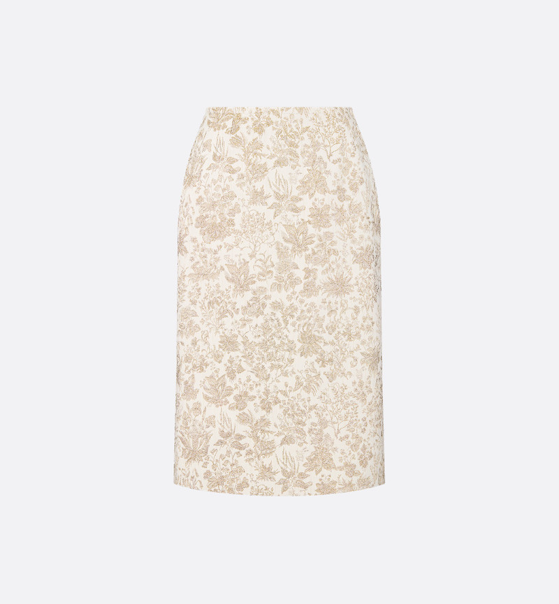 Mid-Length Straight-Cut Skirt 1