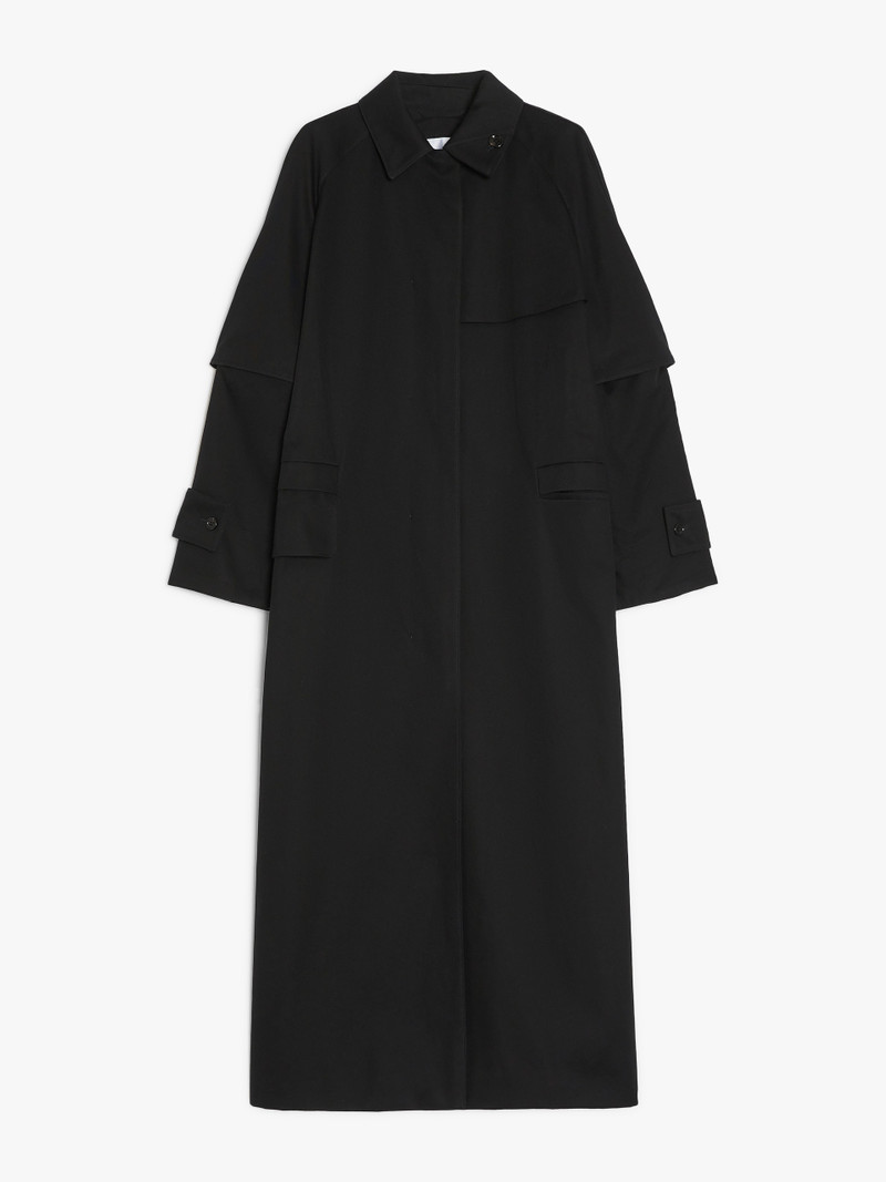 AGAMIA1234 Long water-repellent cotton trench coat - 1