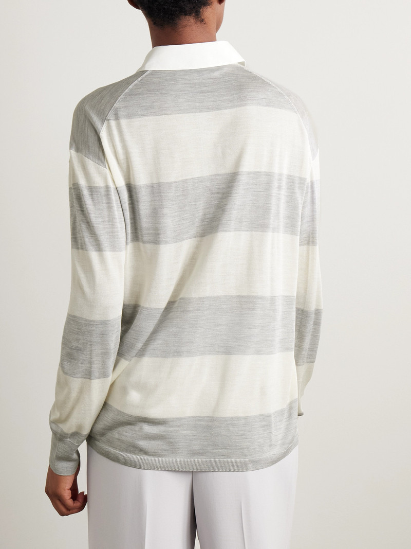 Striped Cotton-blend Shirt 3
