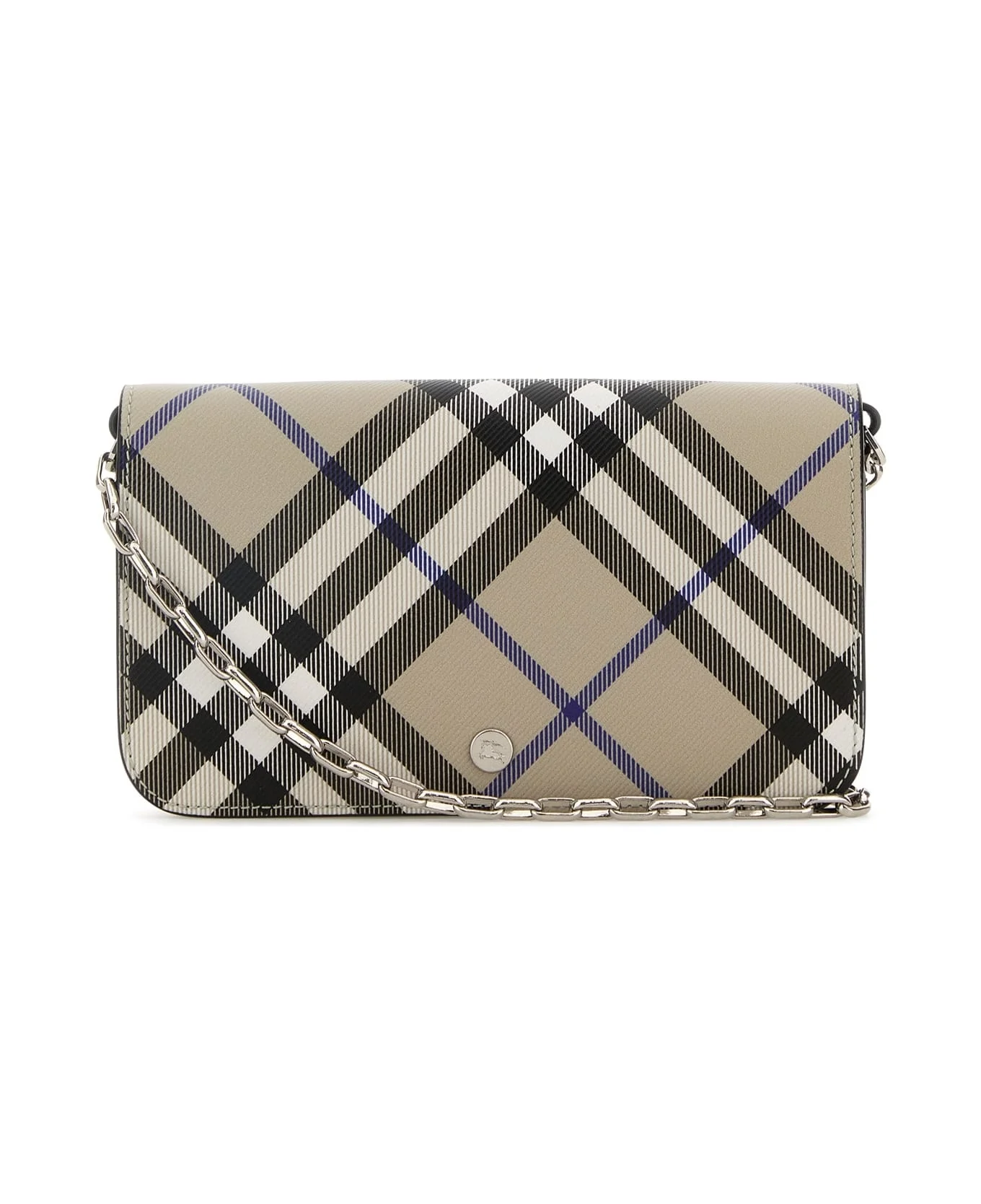 Checked Chain-linked Wallet - 1