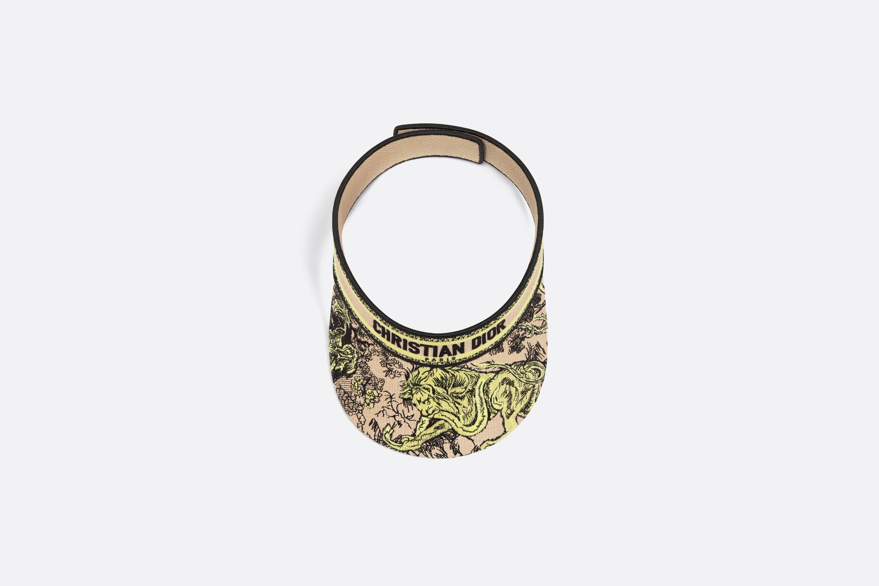Dioriviera D-Smash Toile de Jouy Soleil Visor - 6
