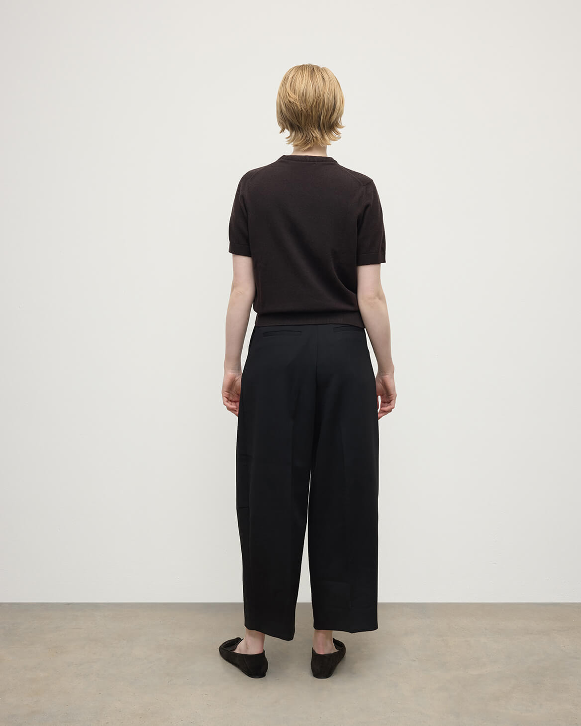 Classic Cashmere Brown T-shirt - 4