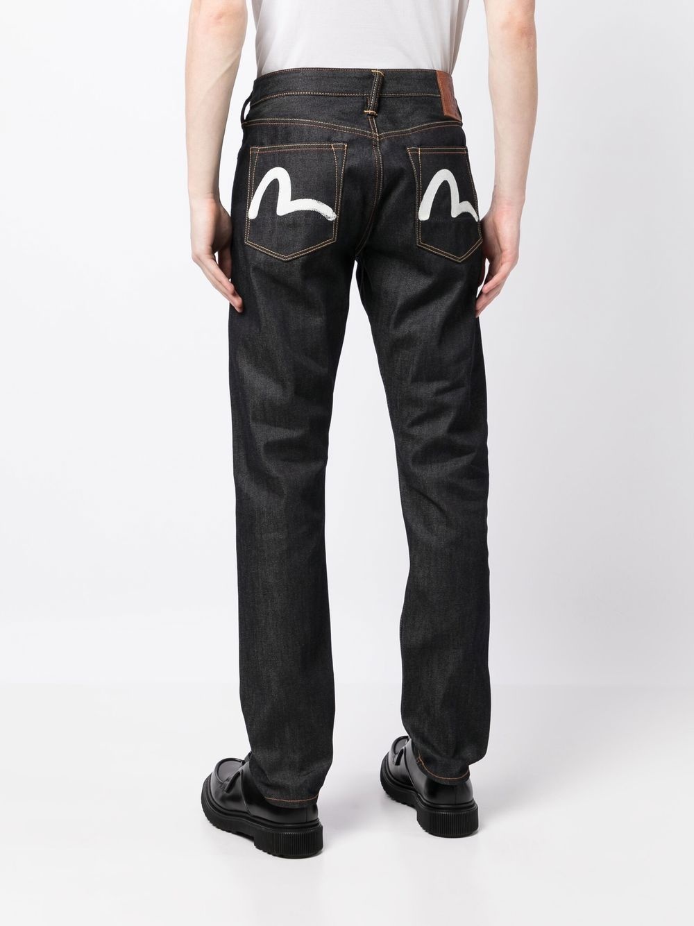 low-rise slim-cut jeans - 4
