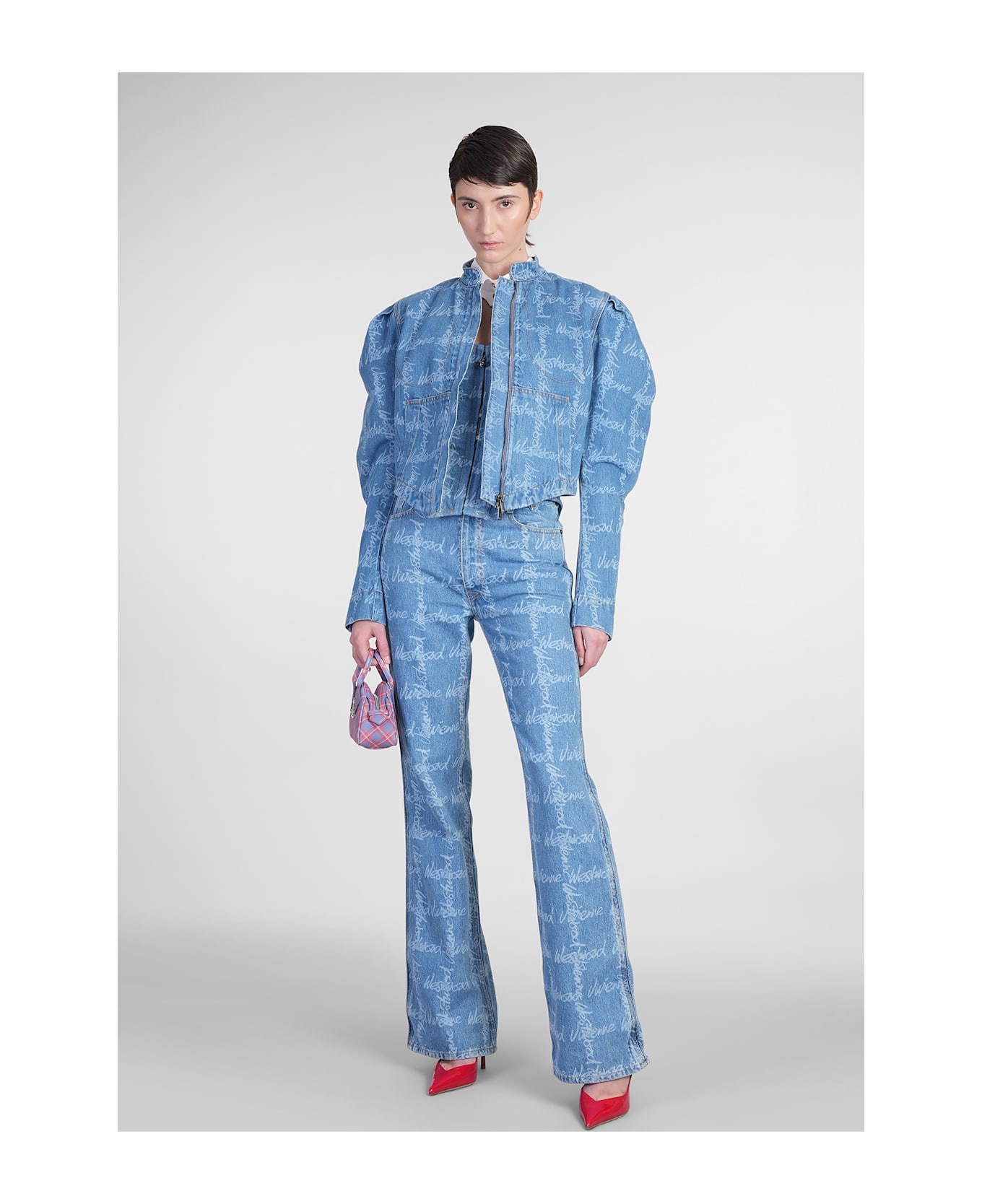Ray Jeans In Blue Cotton - 2
