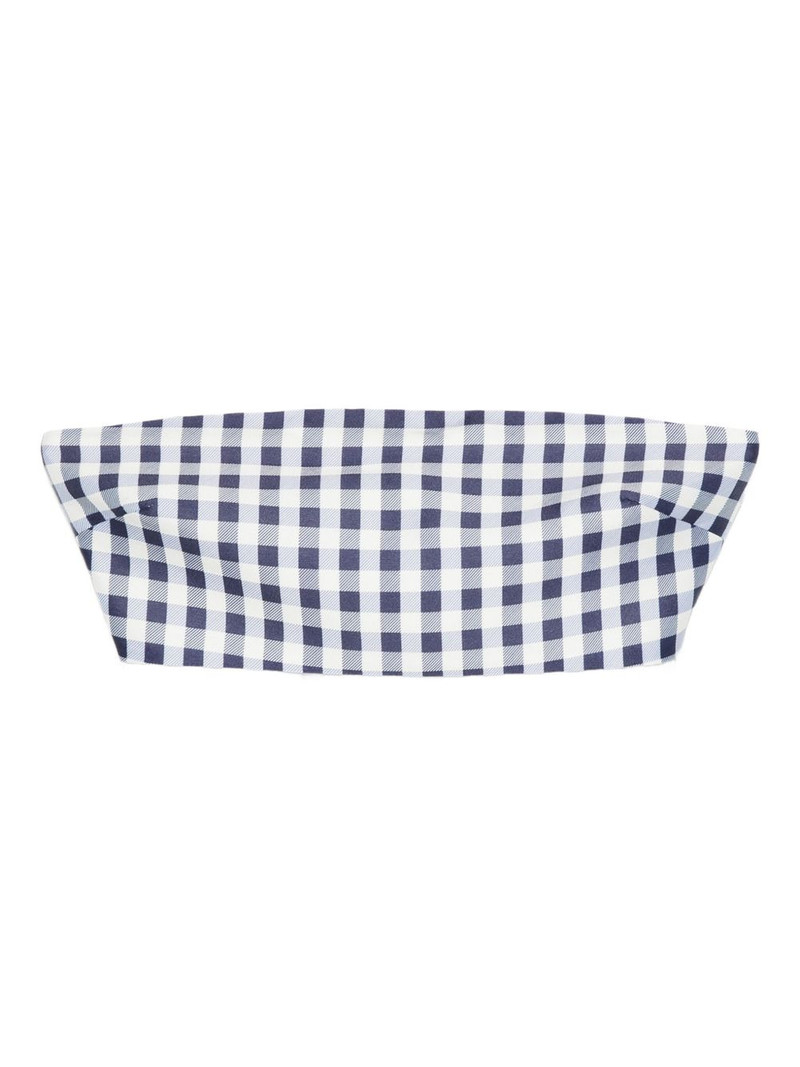 gingham-check top 1