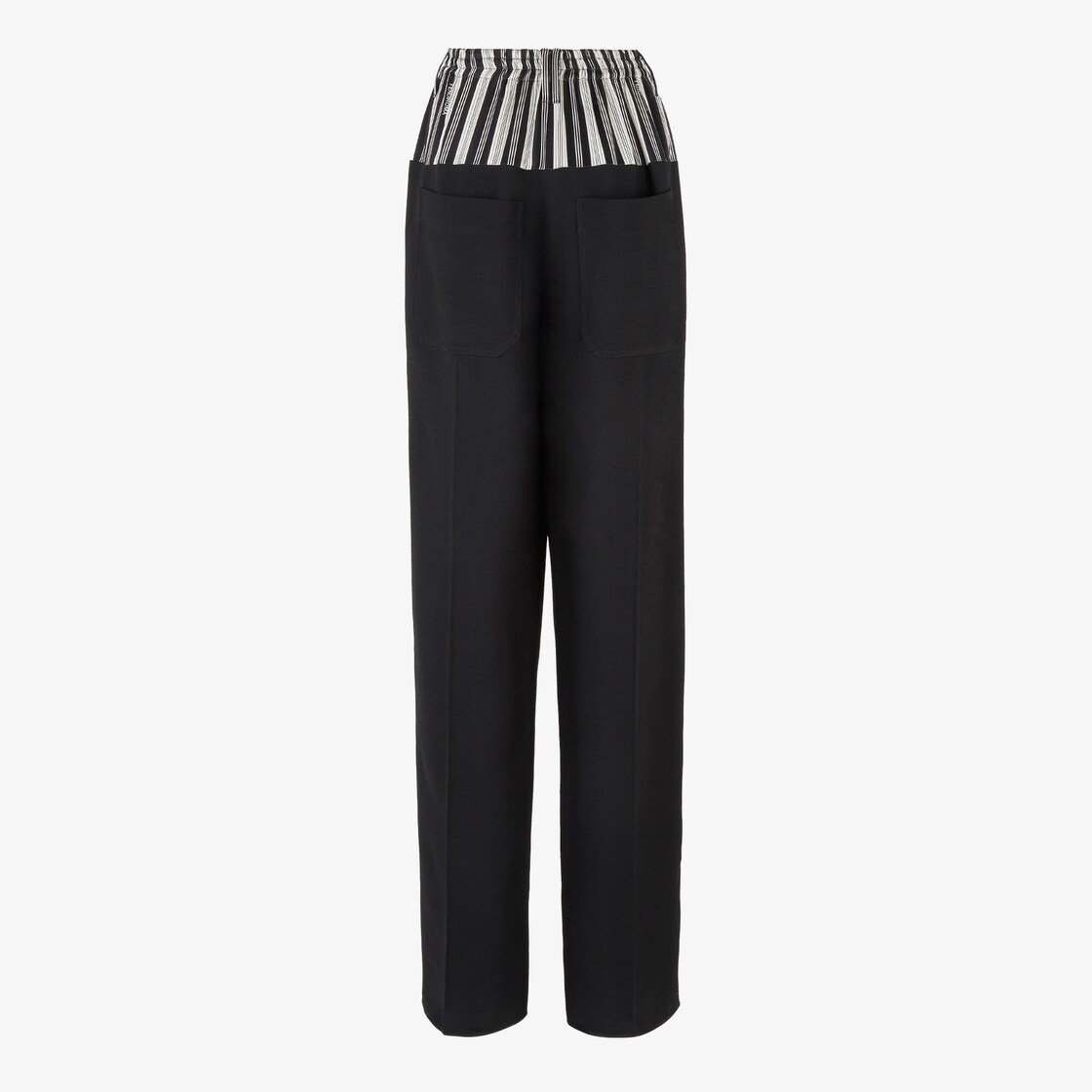 FENDI｜SLACKS (wool trousers (FR6535 AWZB F0GME)) FENDI virgin-wool straight-leg Trousers | Blue | FARFETCH OM
