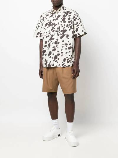 Marni elasticated-waistband bermuda shorts outlook