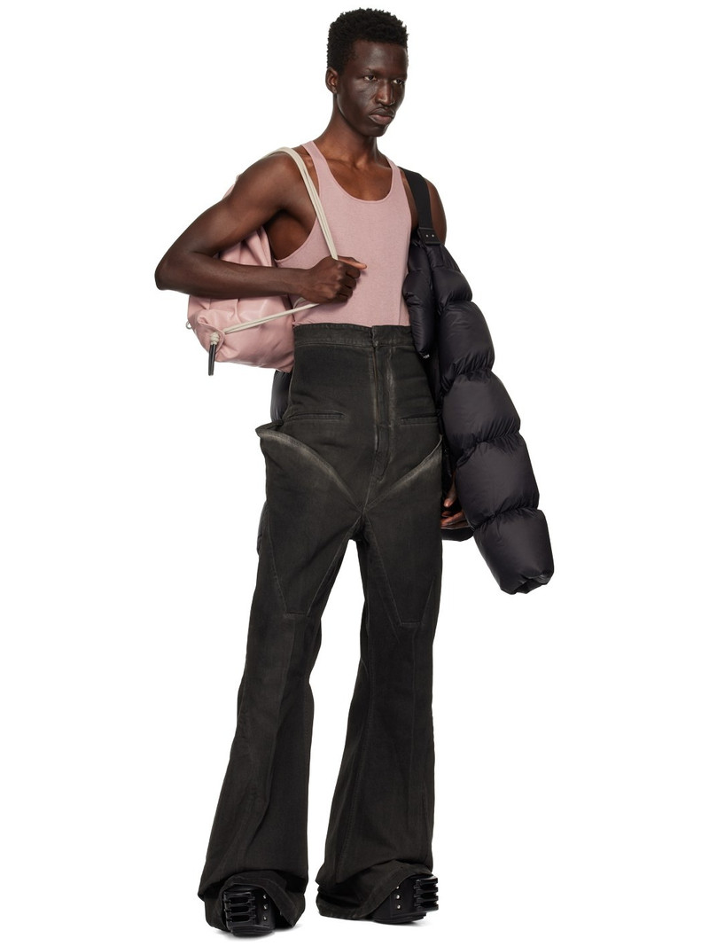 Rick Owens Gray Lido Dirt Bolan Jeans outlook