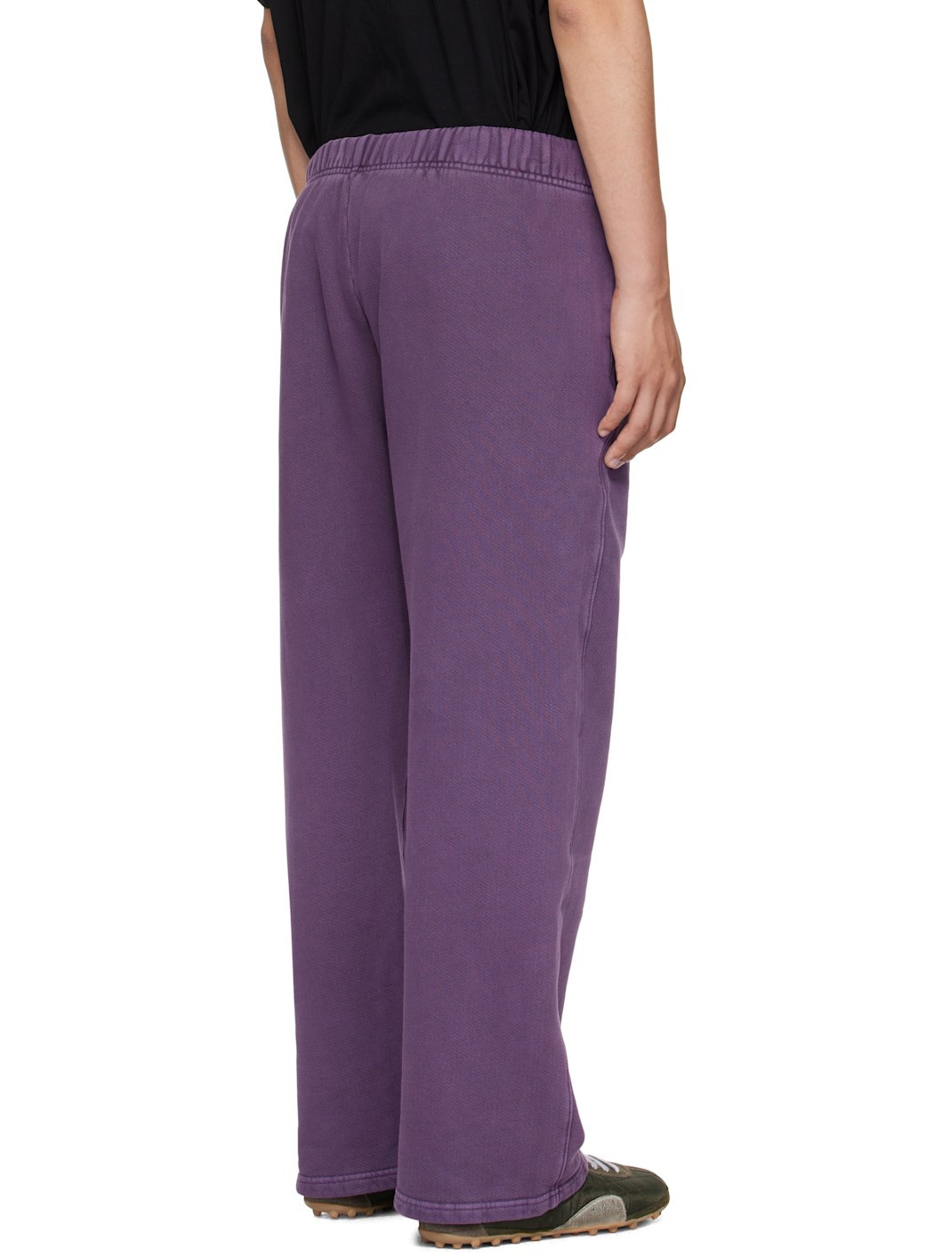 Purple Heavyweight Classic Sweatpants - 3