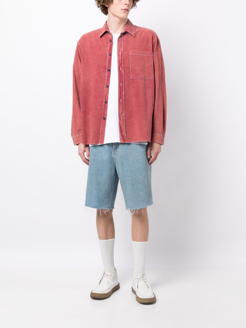 PRESIDENT’s long-sleeve cotton shirt outlook