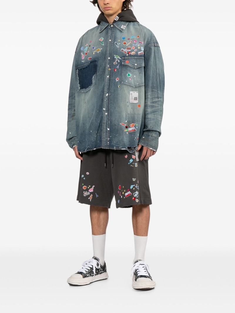 graphic-print measuring tape hoodie 3