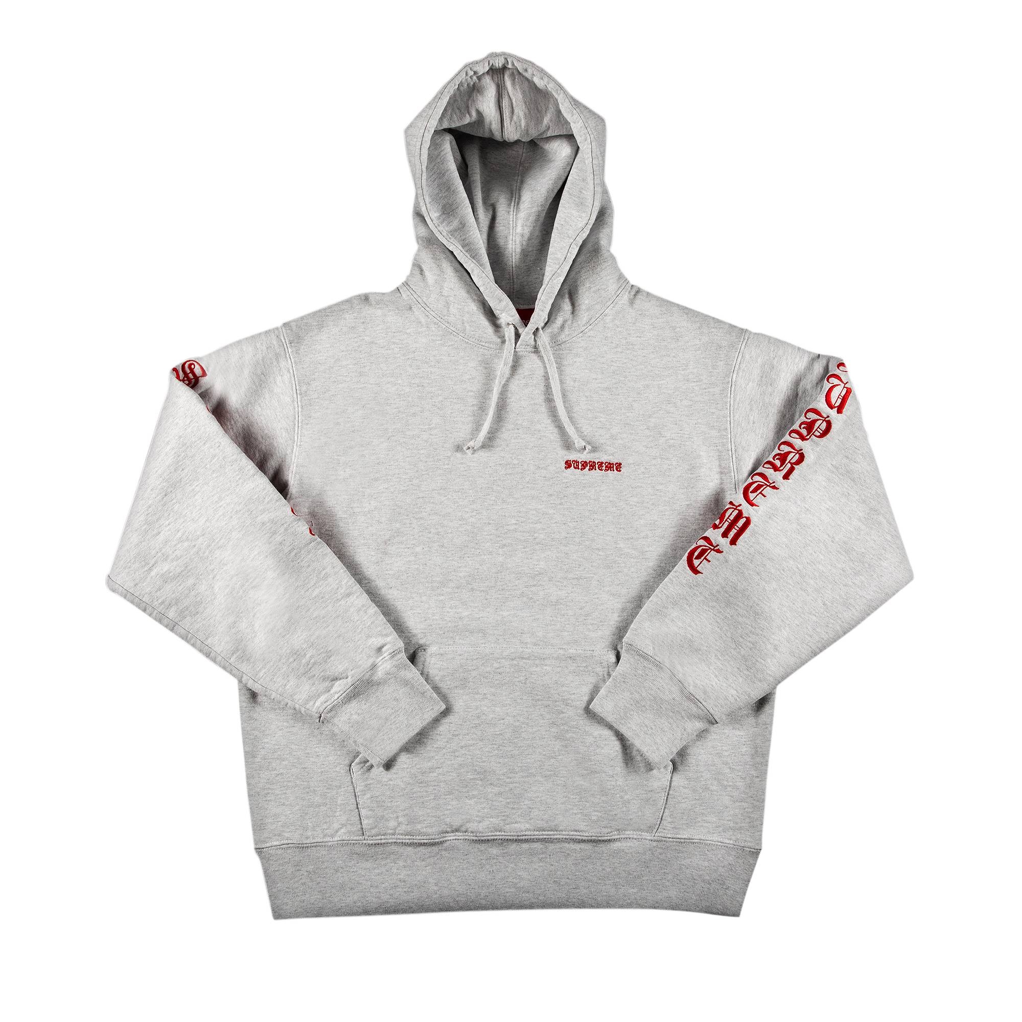 Supreme Peace Hooded Sweatshirt 'Ash Grey' - 1