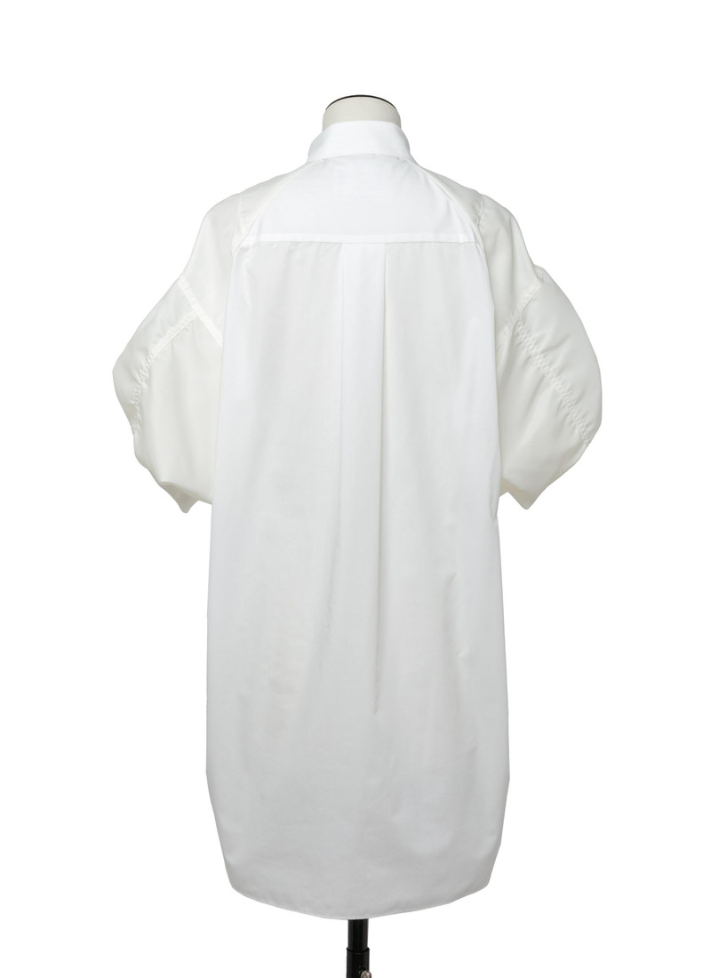 Cotton Poplin x Nylon Twill Dress 4
