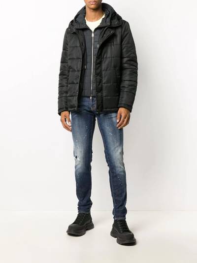 Dolce & Gabbana hooded puffer jacket outlook