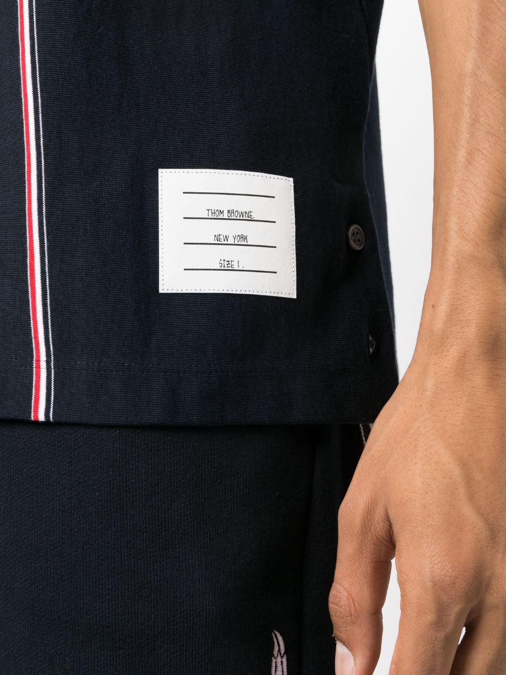 RWB stripe polo shirt - 5