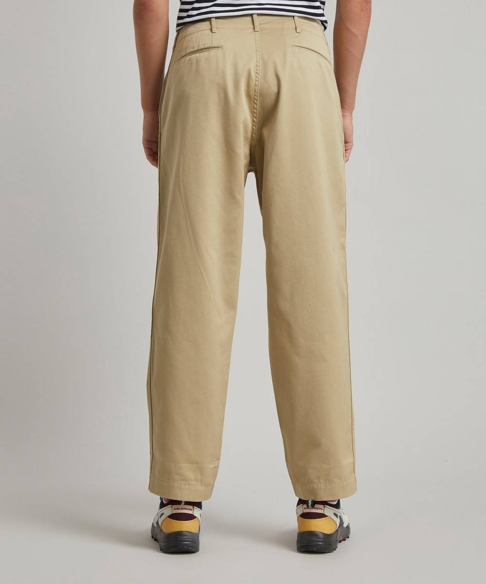 Wide Chino Trousers - 4