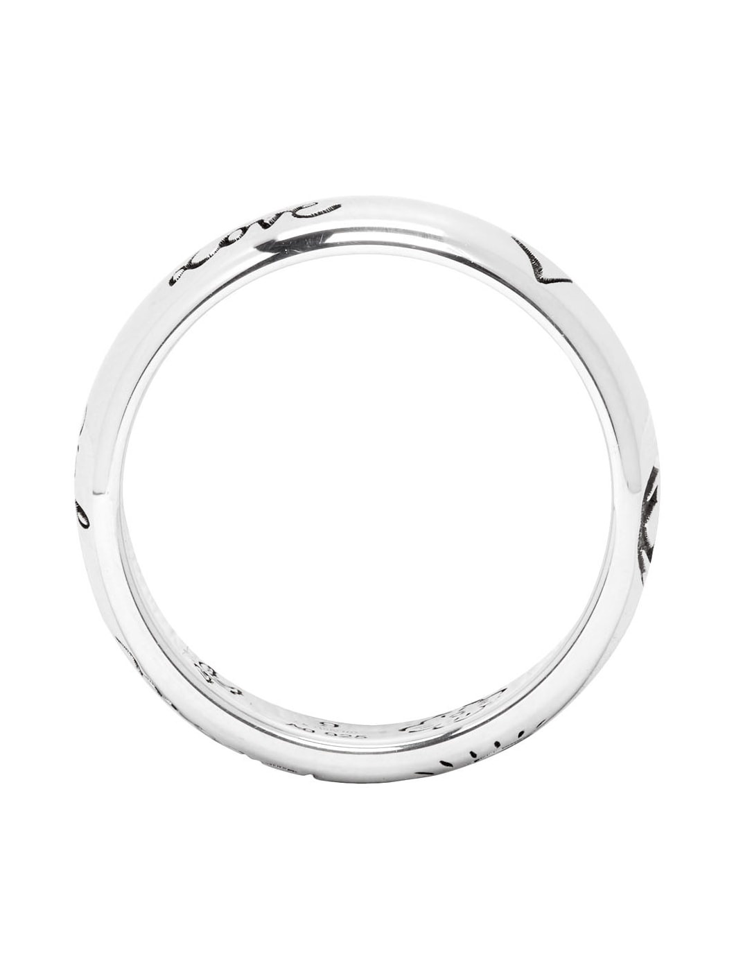 Silver 'Blind For Love' Ring - 2