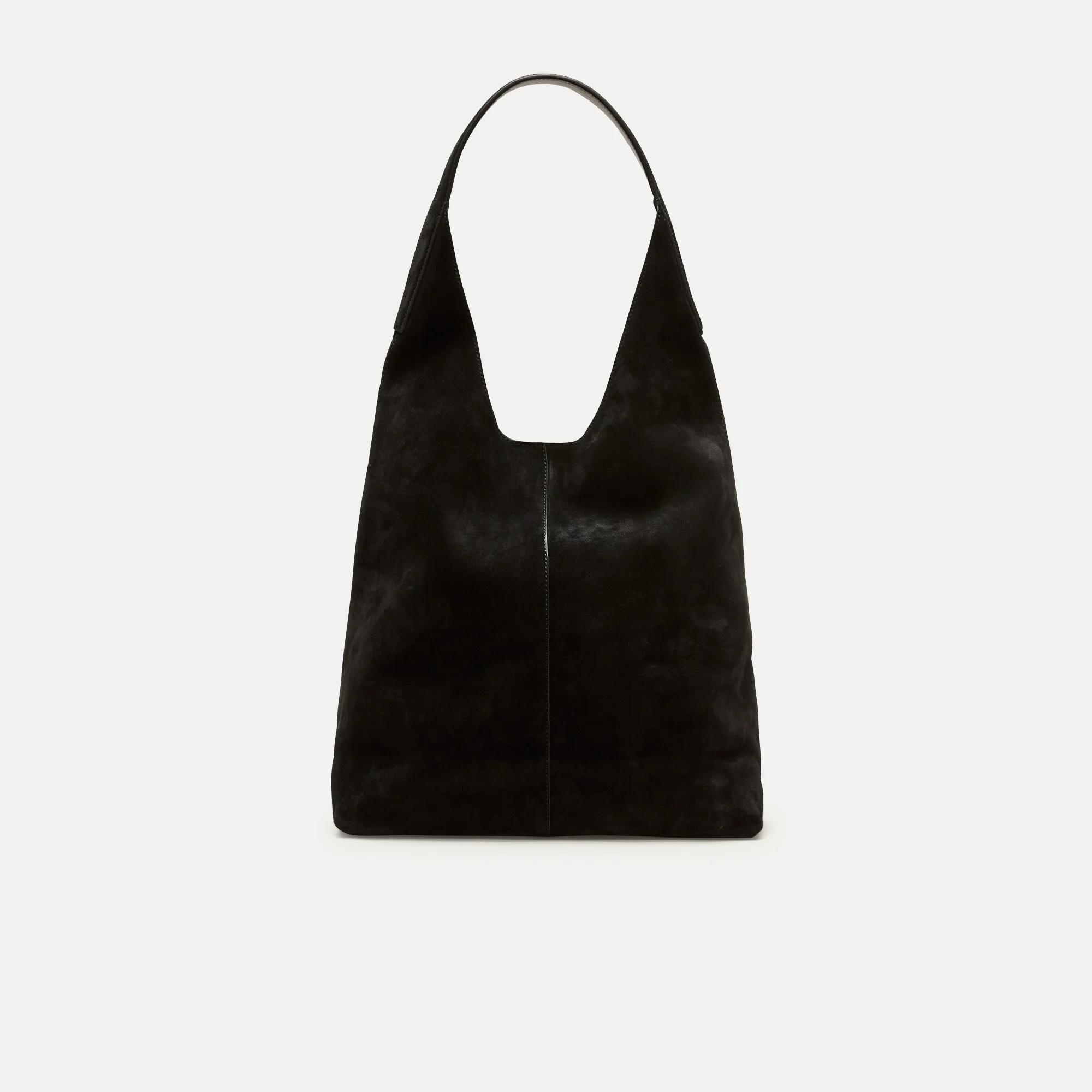 Slouchy tote in suede - 1