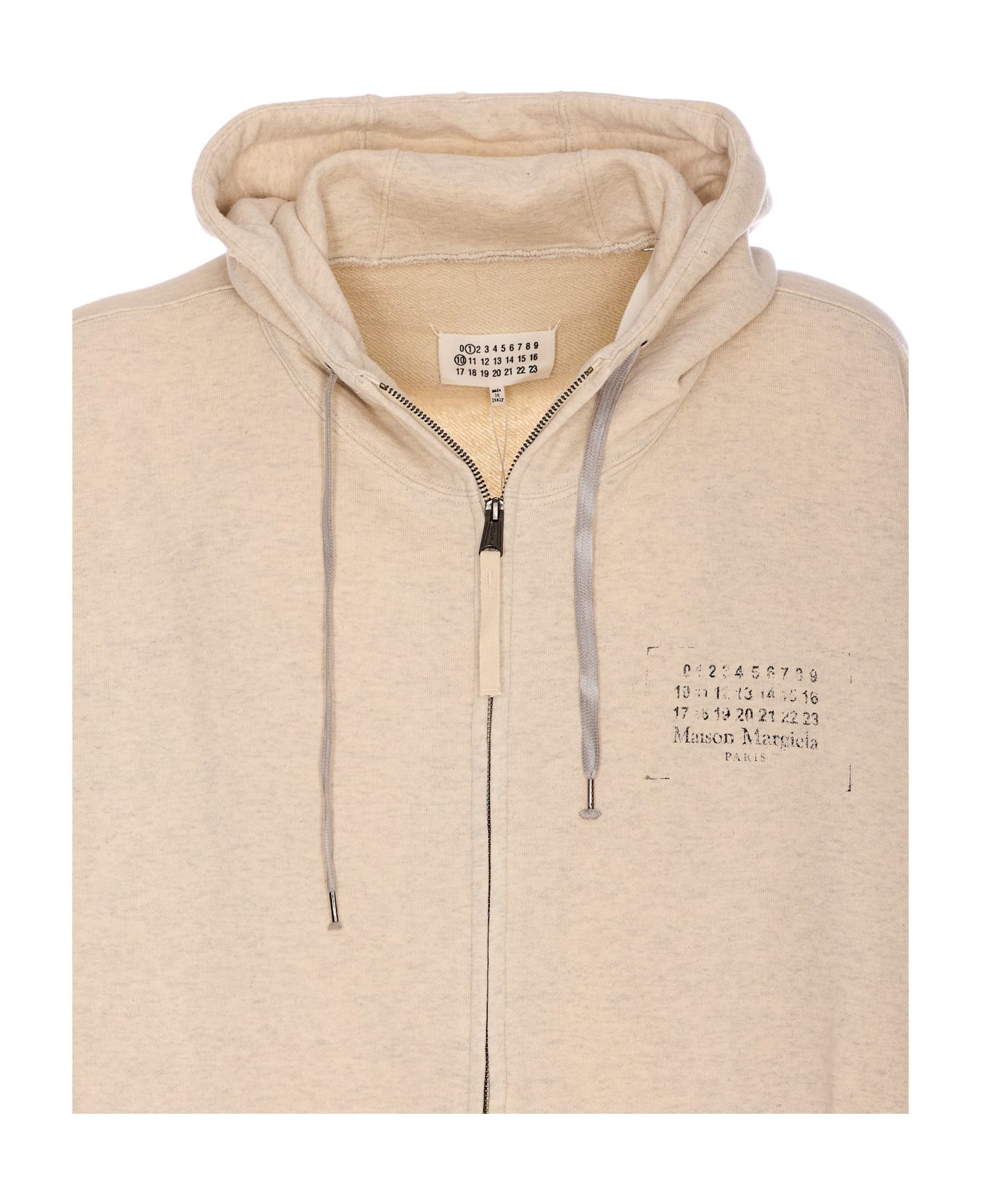 Numeric Logo Sweat Jacket - 4