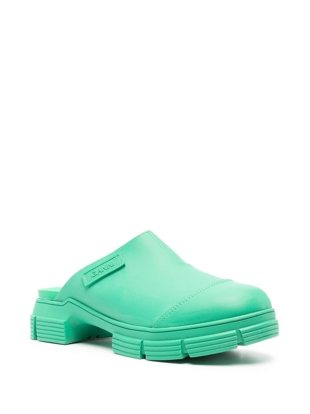 City chunky-sole mules - 3